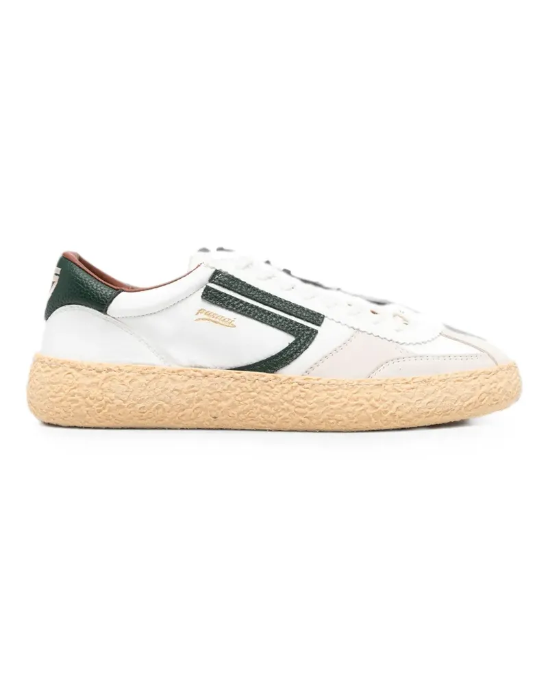 Puraai Sneakers mit Einsätzen - Weiß Weiß