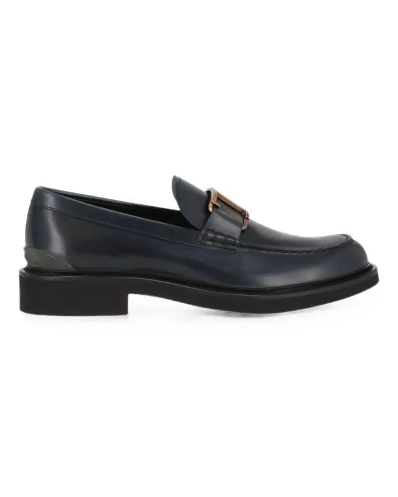 TOD'S T Timeless leather loafers - Blau Blau