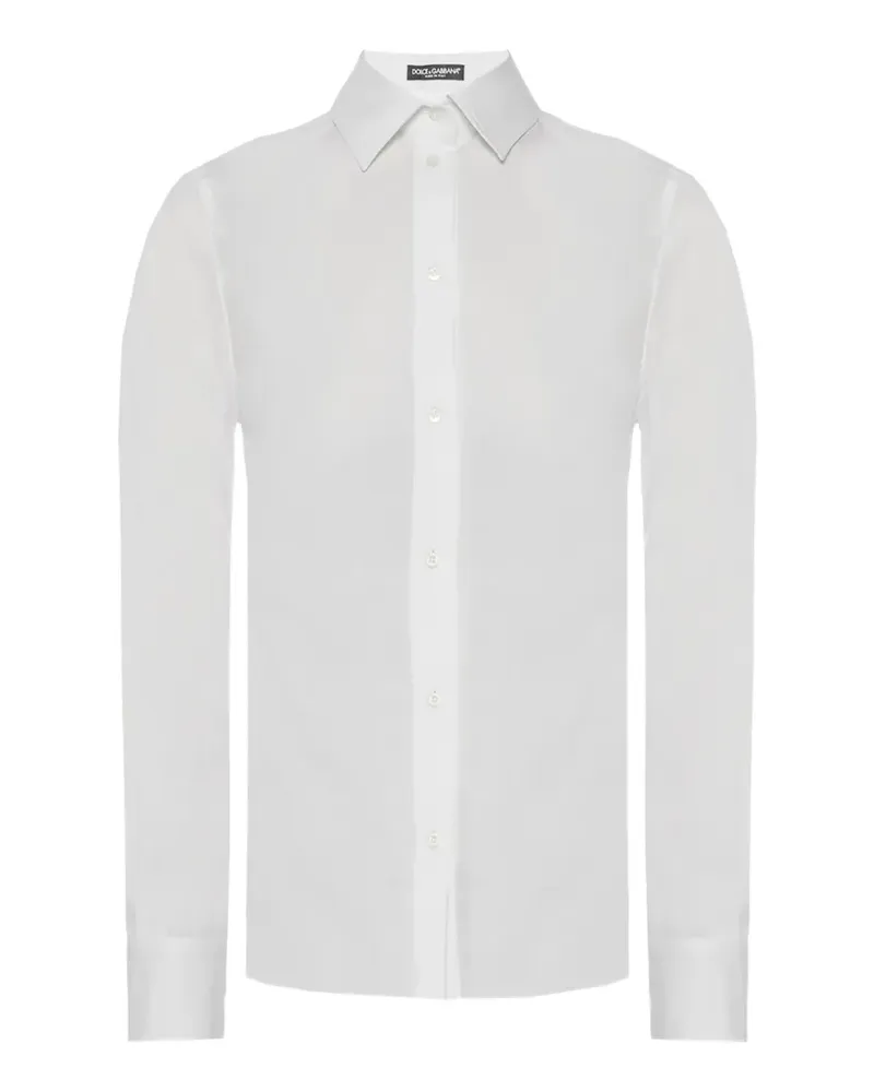 Dolce & Gabbana Klassisches Hemd - Weiß Weiß