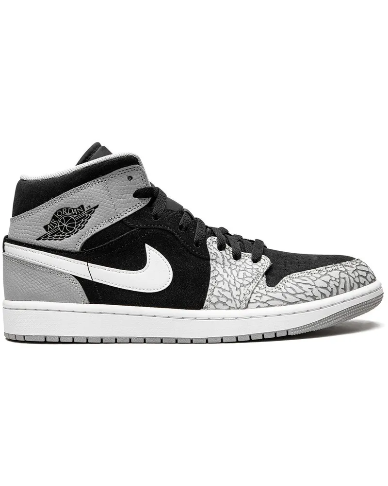 Jordan Air  1 Mid SE Sneakers - Schwarz Schwarz