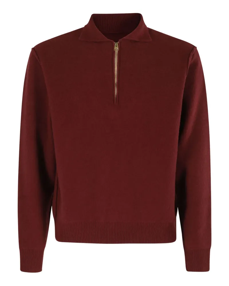 Fortela Pullover mit Reißverschluss - Rot Rot