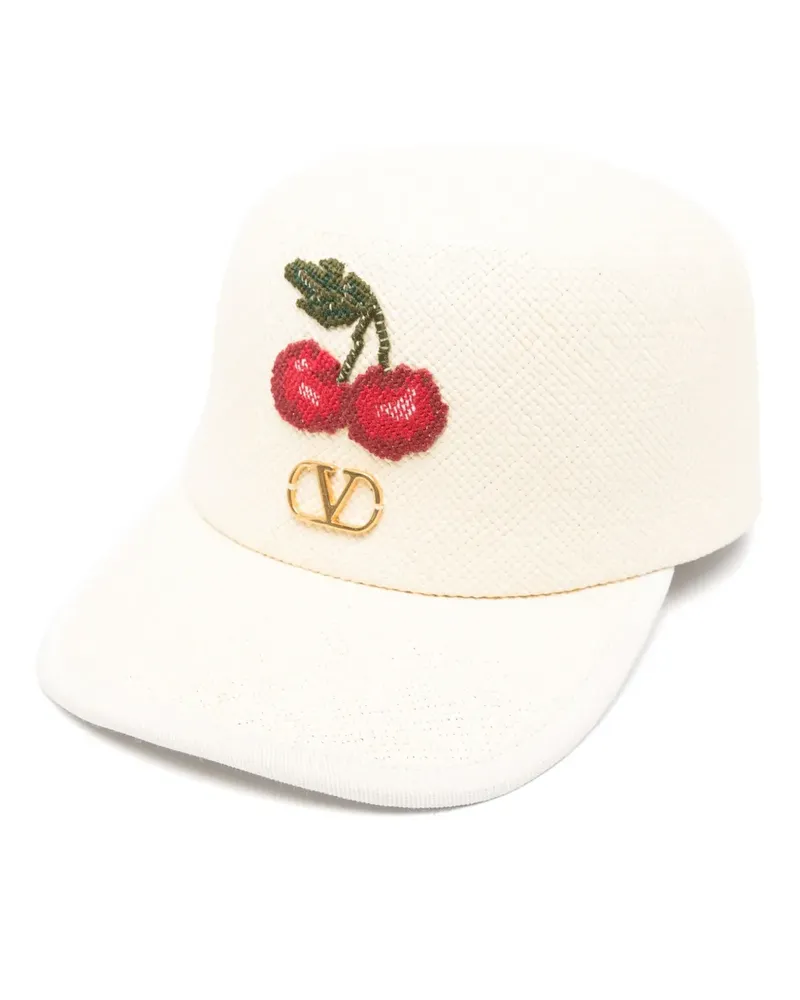 Valentino Garavani Cherry Baseballkappe - Nude Nude