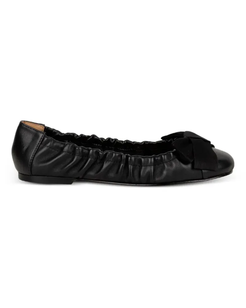 Status Ballerinas mit Schleife - Schwarz Schwarz