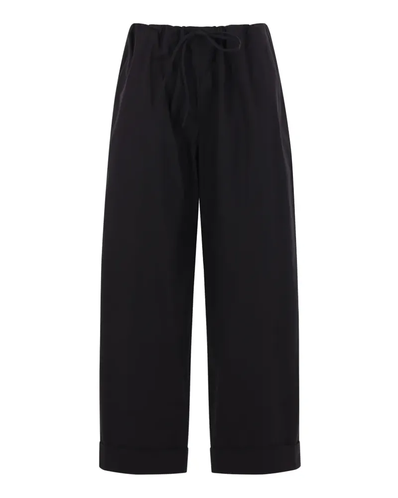 The Row Delano drawstring trousers - Schwarz Schwarz