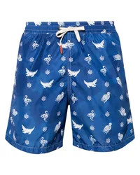 Altea Badeshorts mit grafischem Print Blau