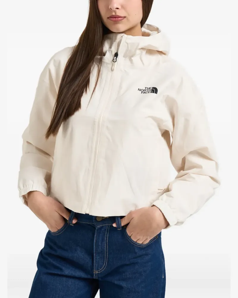 The North Face Jacke mit Logo-Print - Weiß Weiß