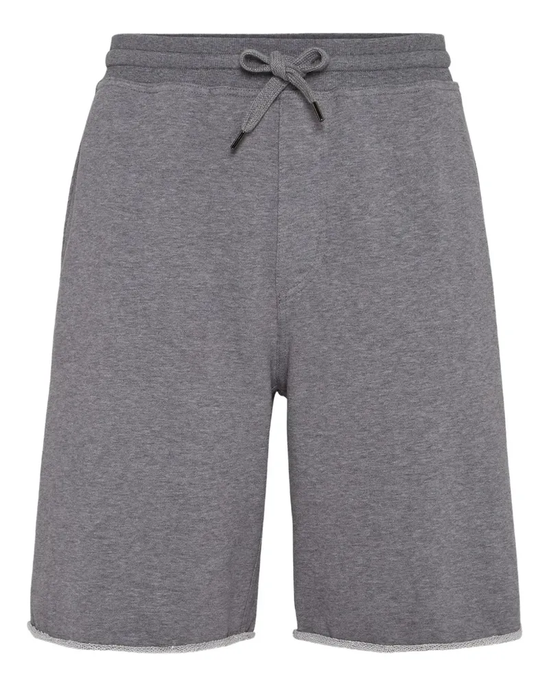 Brunello Cucinelli Klassische Joggingshorts - Grau Grau