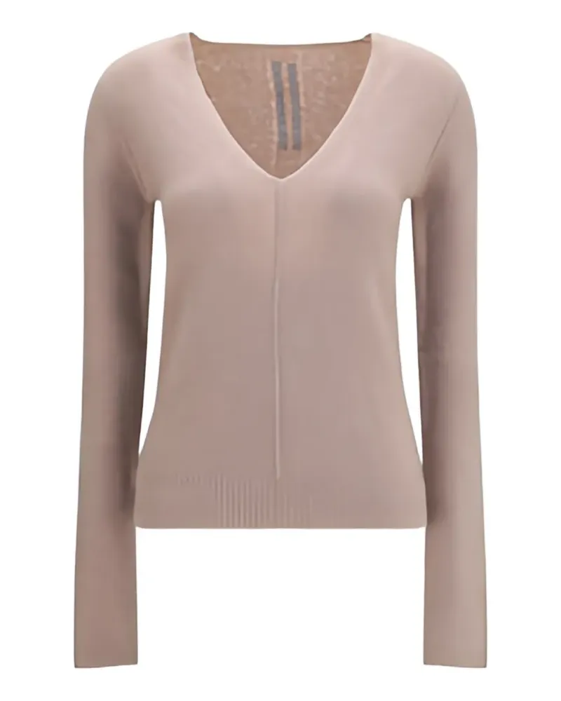 Rick Owens Pullover mit V-Ausschnitt - Nude Nude