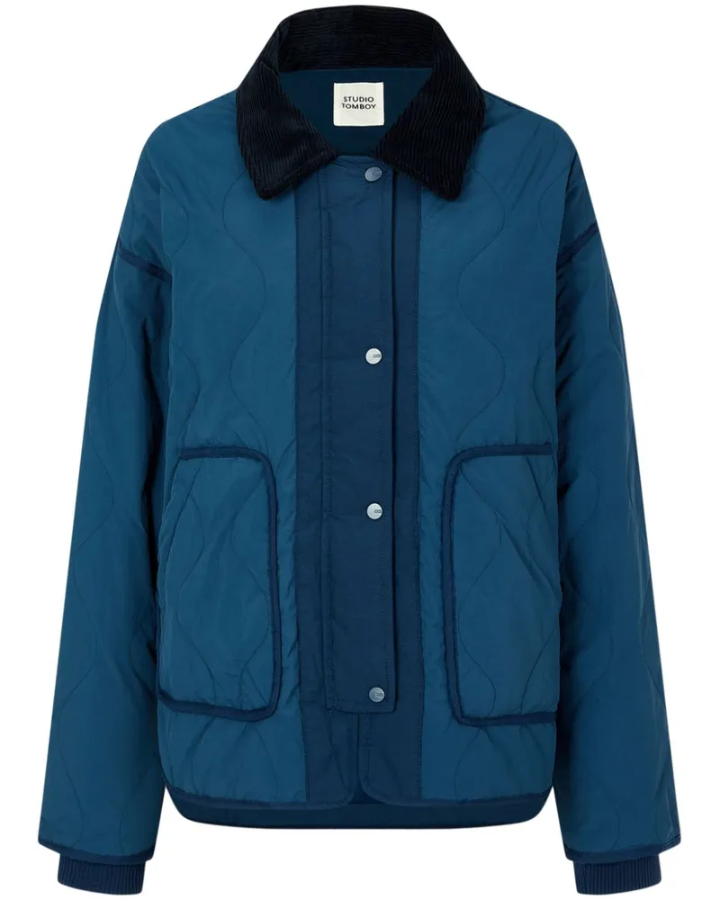 STUDIO TOMBOY Gesteppte Jacke - Blau Blau