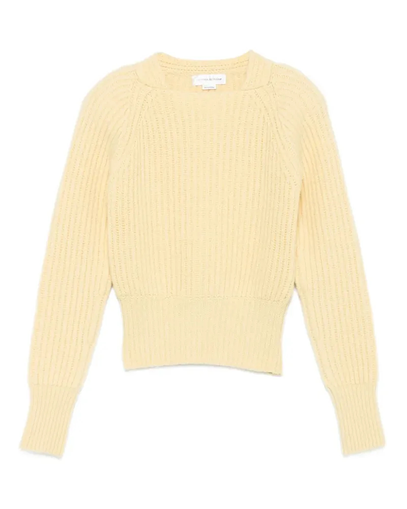 Victoria Beckham Pullover mit Raglanärmeln - Gelb Gelb