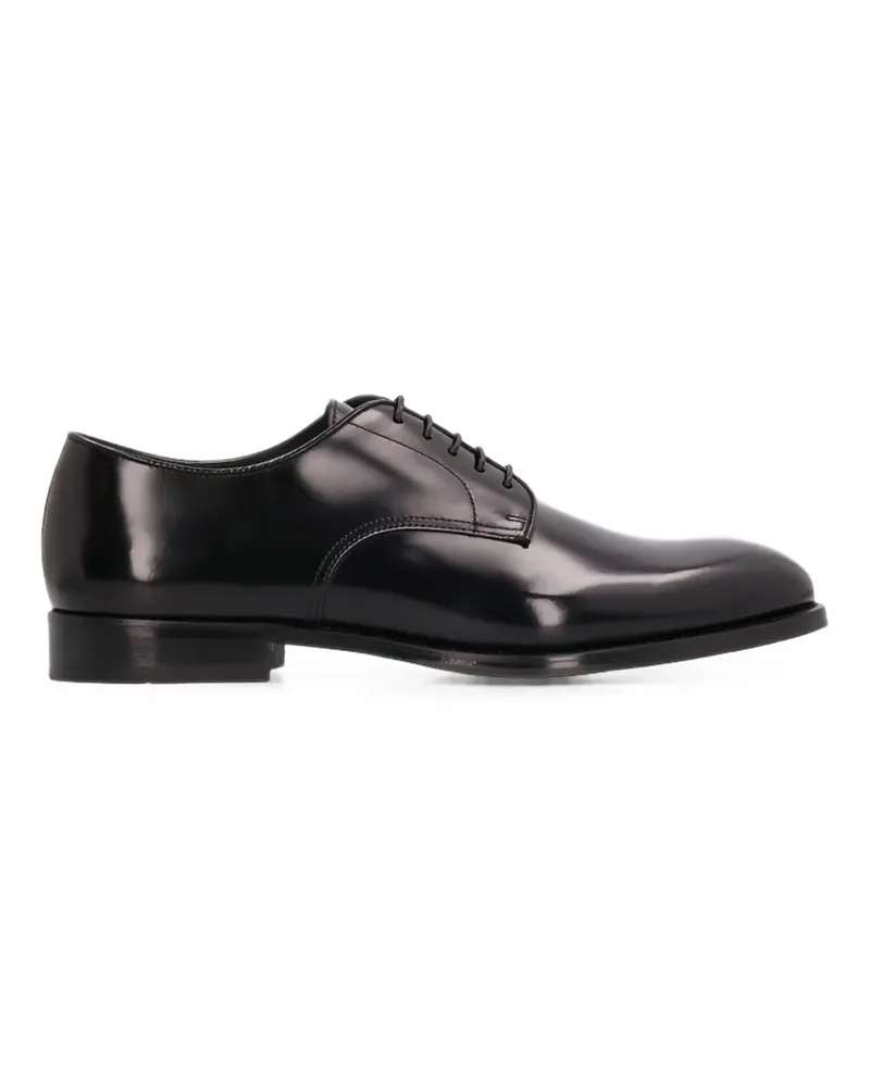 Doucal´s polished leather shoes - Schwarz Schwarz