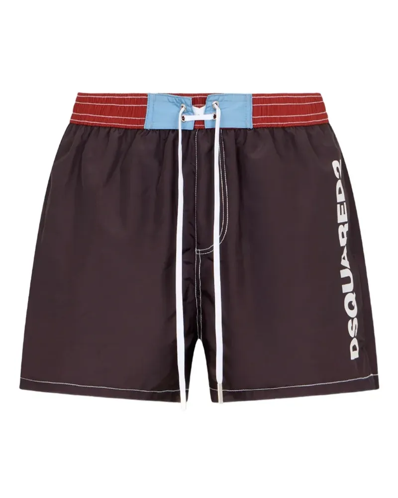 Dsquared2 midi swim boxer - Braun Braun