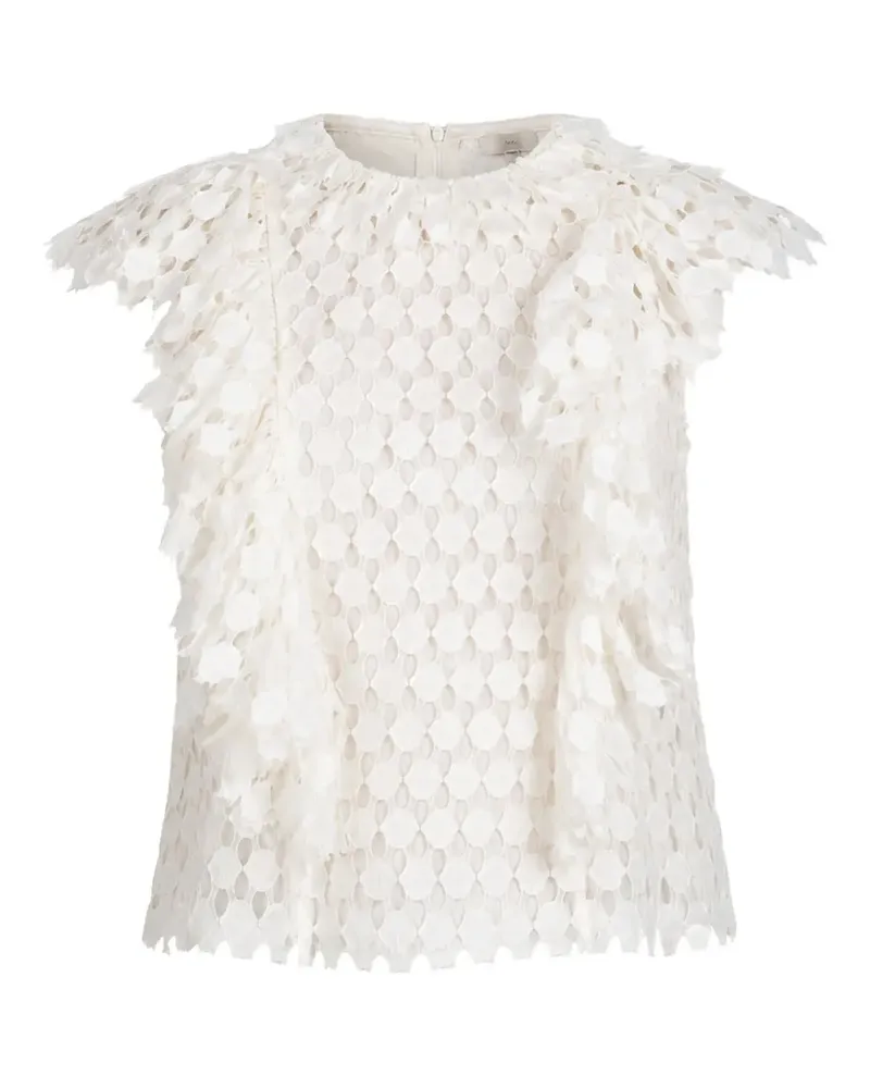Ulla Johnson Daevy lace blouse - Weiß Weiß