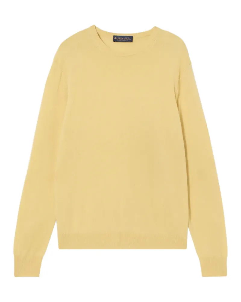 Brooks Brothers Gestrickter Pullover - Gelb Gelb
