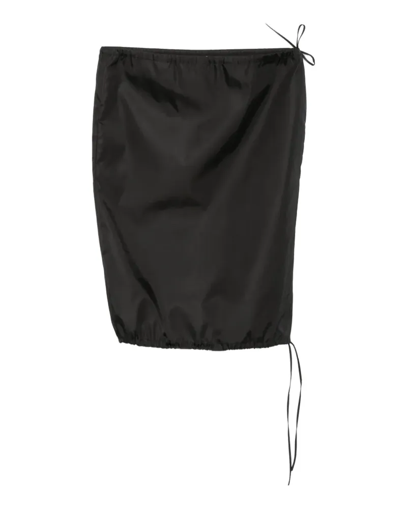 Prada drawstring skirt - Schwarz Schwarz