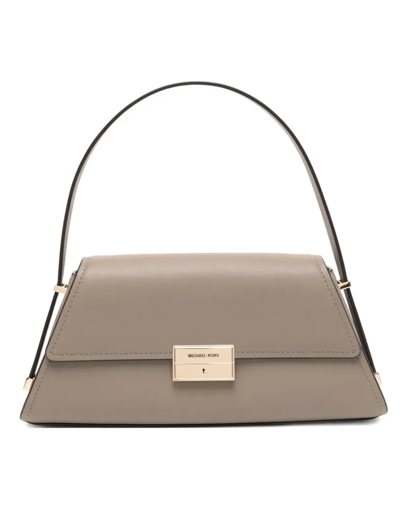Michael Kors Mittelgroße Ludlow Schultertasche - Grau Grau