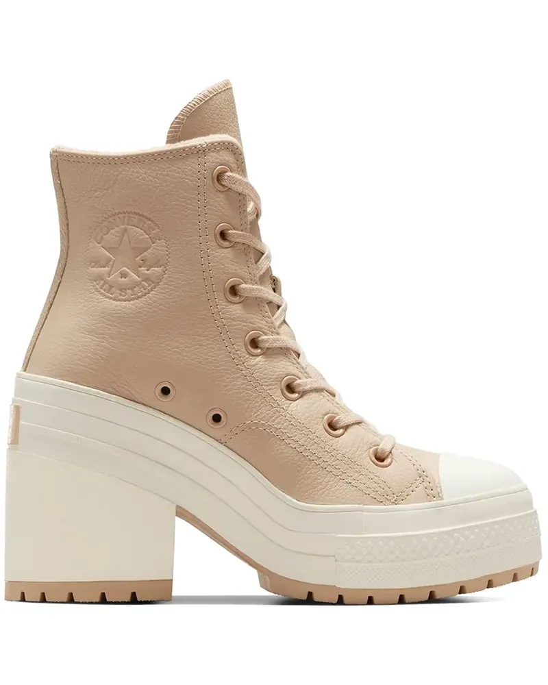 Converse Chuck 70 De Luxe Heel Platform Weatherized Sneakers - Braun Braun