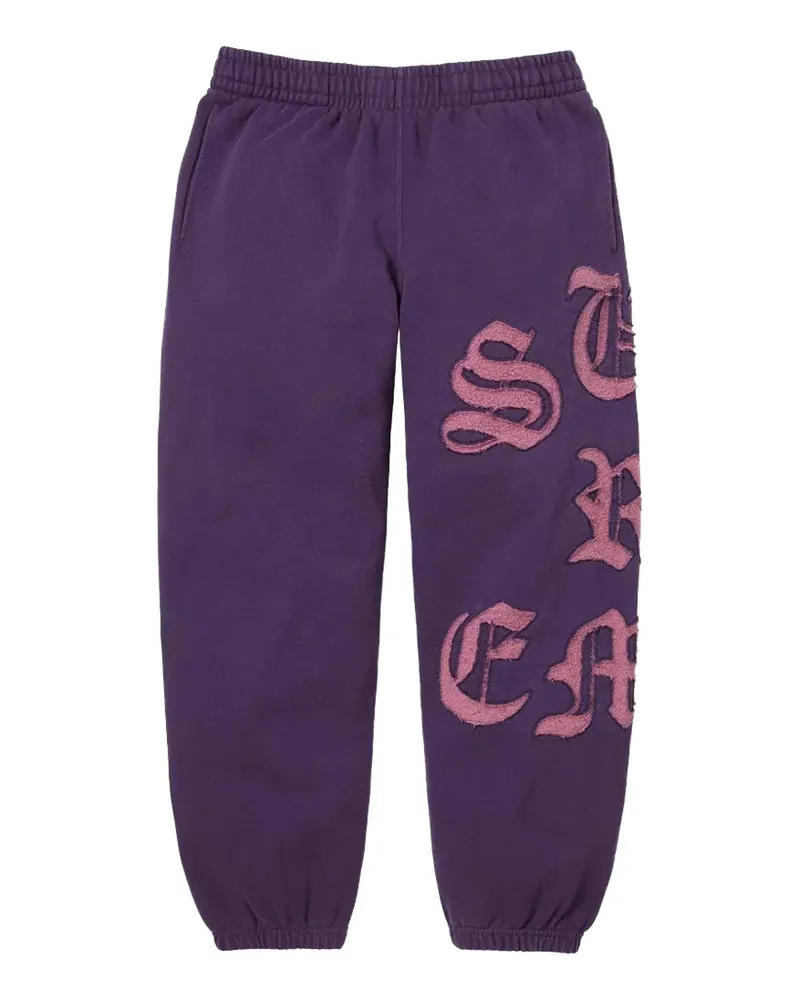 Supreme Being elasticated-cuffs track pants - Violett Violett