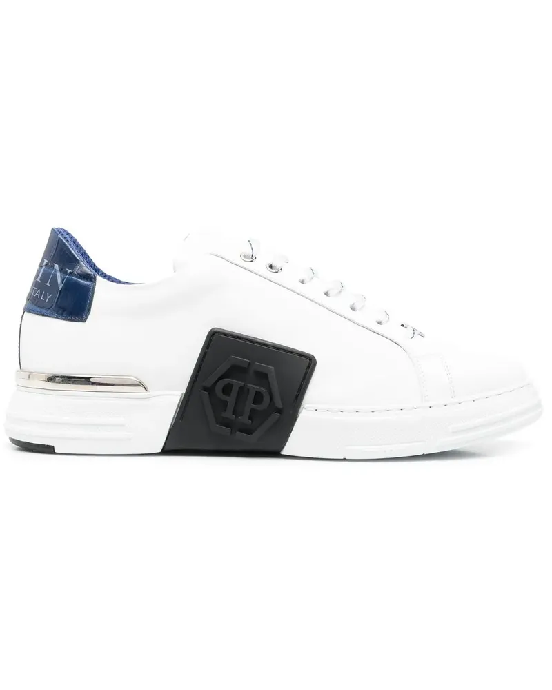 Philipp Plein Hexagon Sneakers - Weiß Weiß