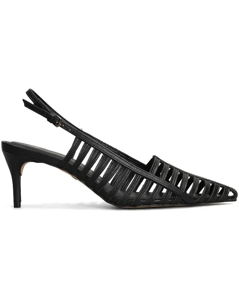 CARRANO Slingback-Pumps 70mm - Schwarz Schwarz