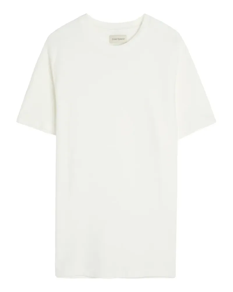 Oliver Spencer Geripptes T-Shirt - Nude Nude