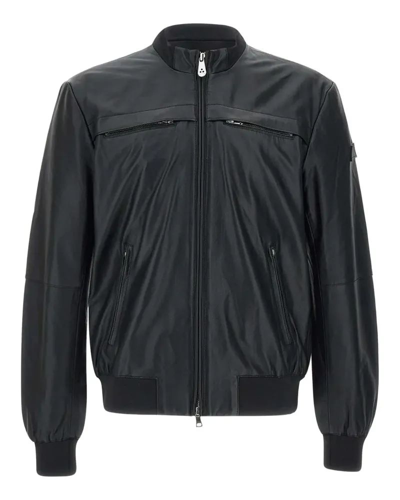 Peuterey Bomberjacke mit Reißverschluss - Schwarz Schwarz