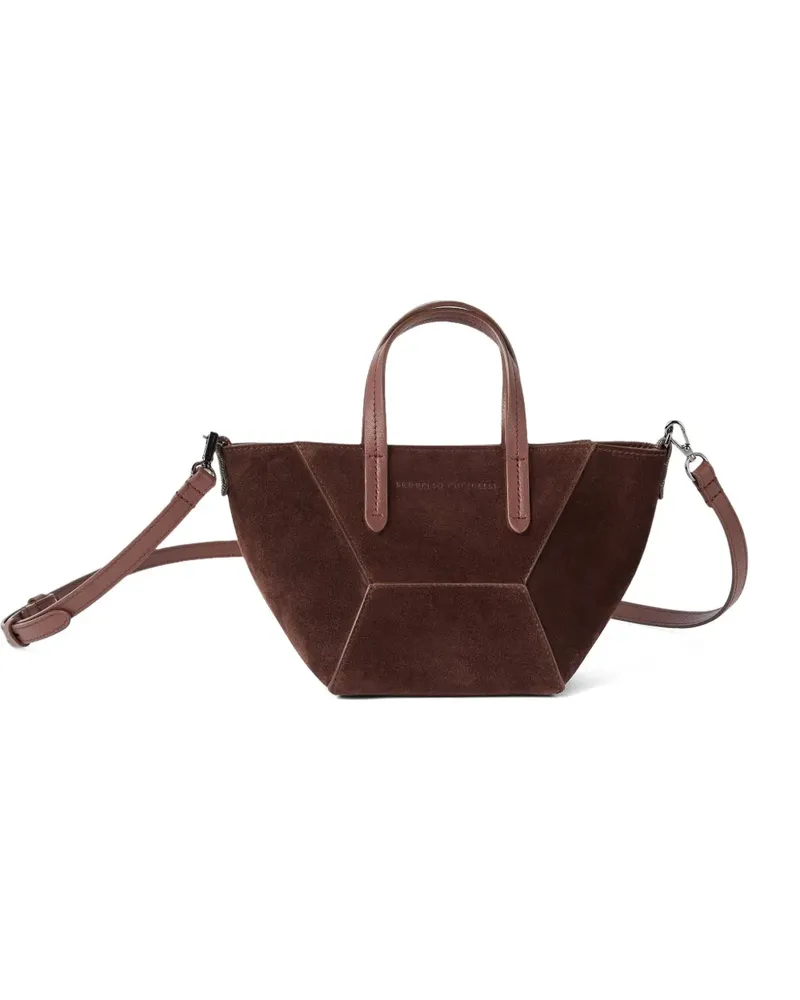 Brunello Cucinelli Duo Mini-Tasche - Braun Braun