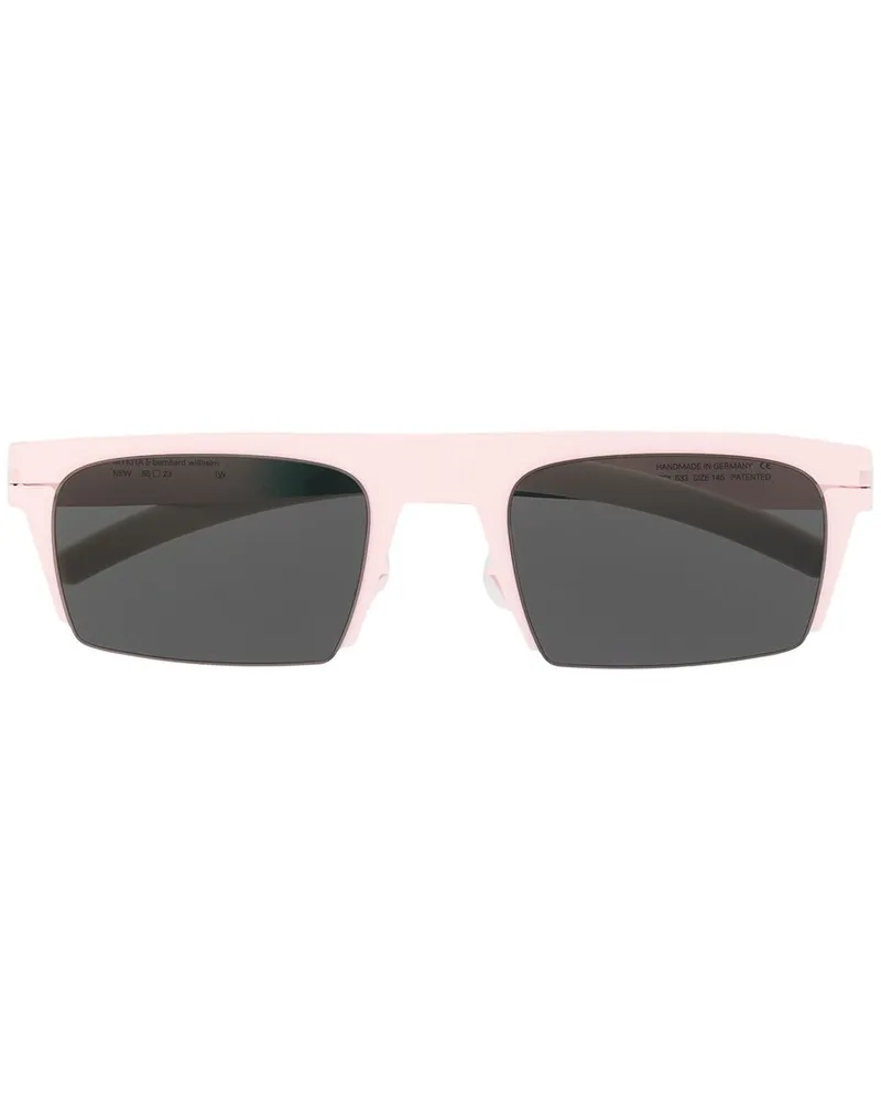 Mykita New Soft Sonnenbrille mit Farbverlauf Rosa