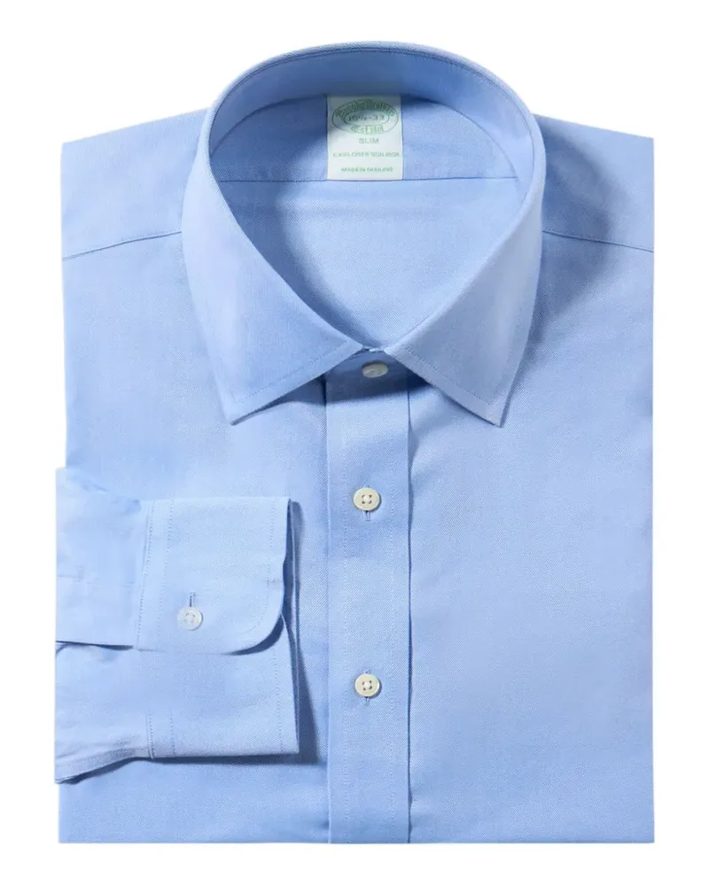 Brooks Brothers long-sleeve buttoned shirt - Blau Blau
