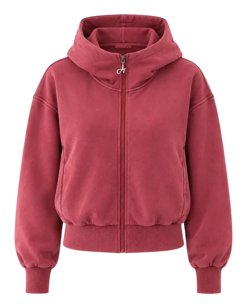 Deha Hoodie mit Reißverschluss - Rot Rot