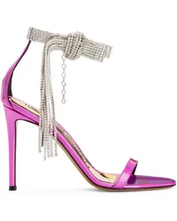 Alexandre Vauthier Diana Sandalen mit Kristallen 105mm Rosa