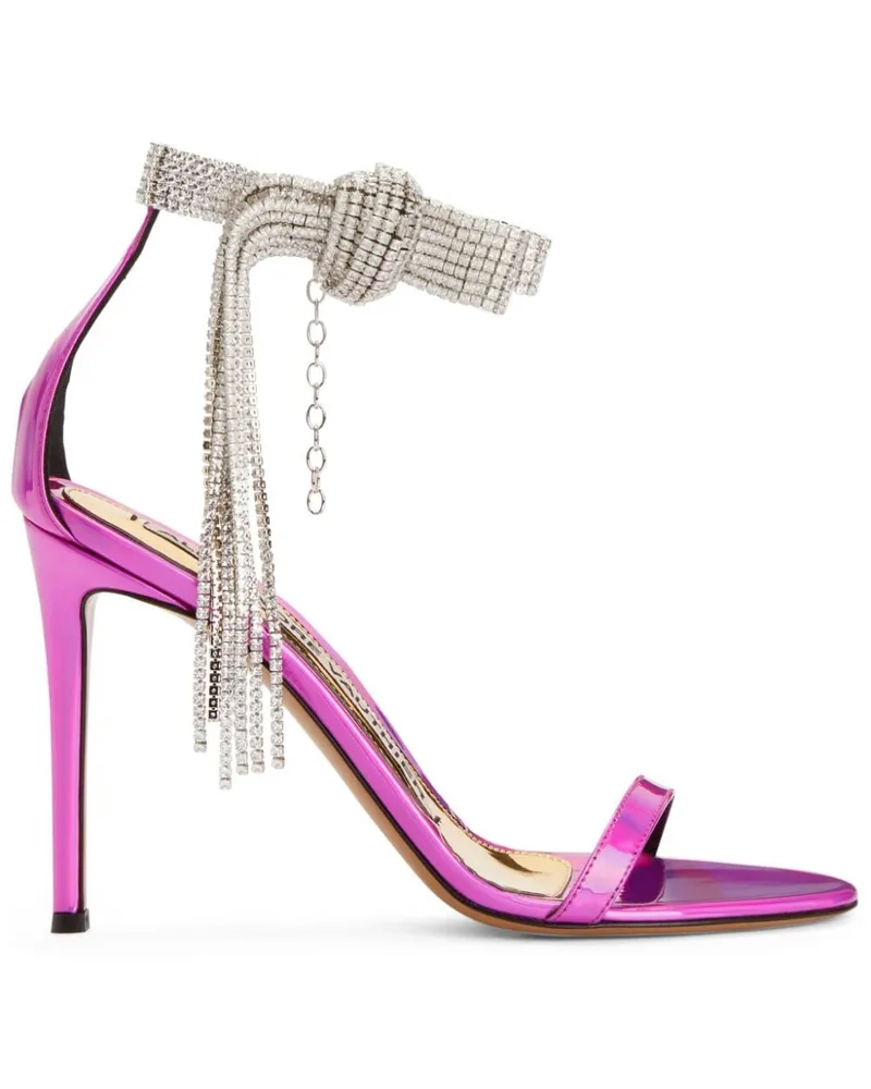 Alexandre Vauthier Diana Sandalen mit Kristallen 105mm - Rosa Rosa