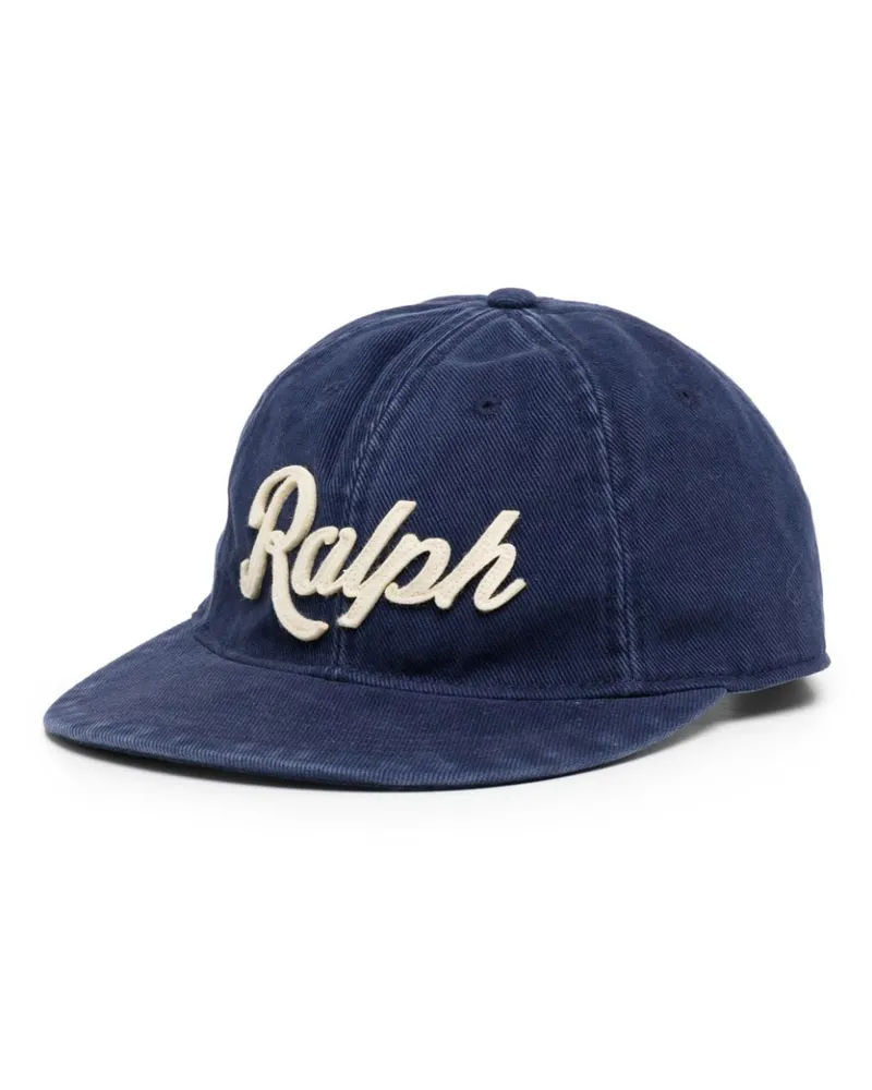 Ralph Lauren Baseballkappe mit Logo-Patch - Blau Blau