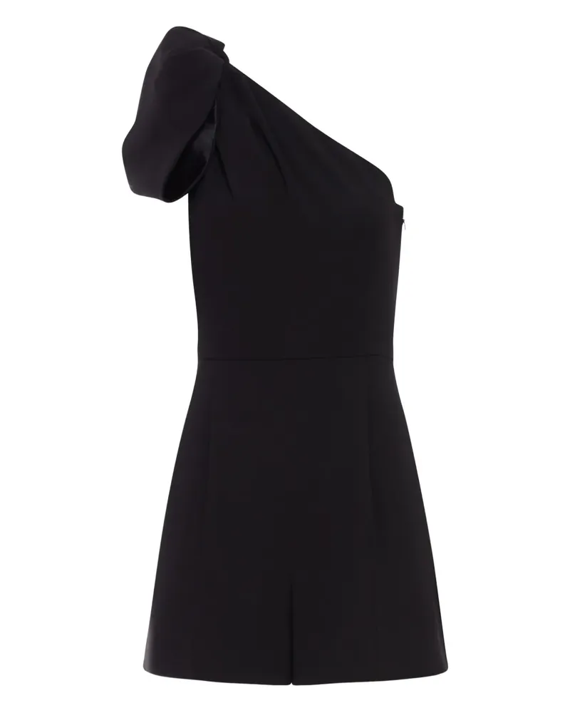 Max Mara Schulterfreier Playsuit - Schwarz Schwarz