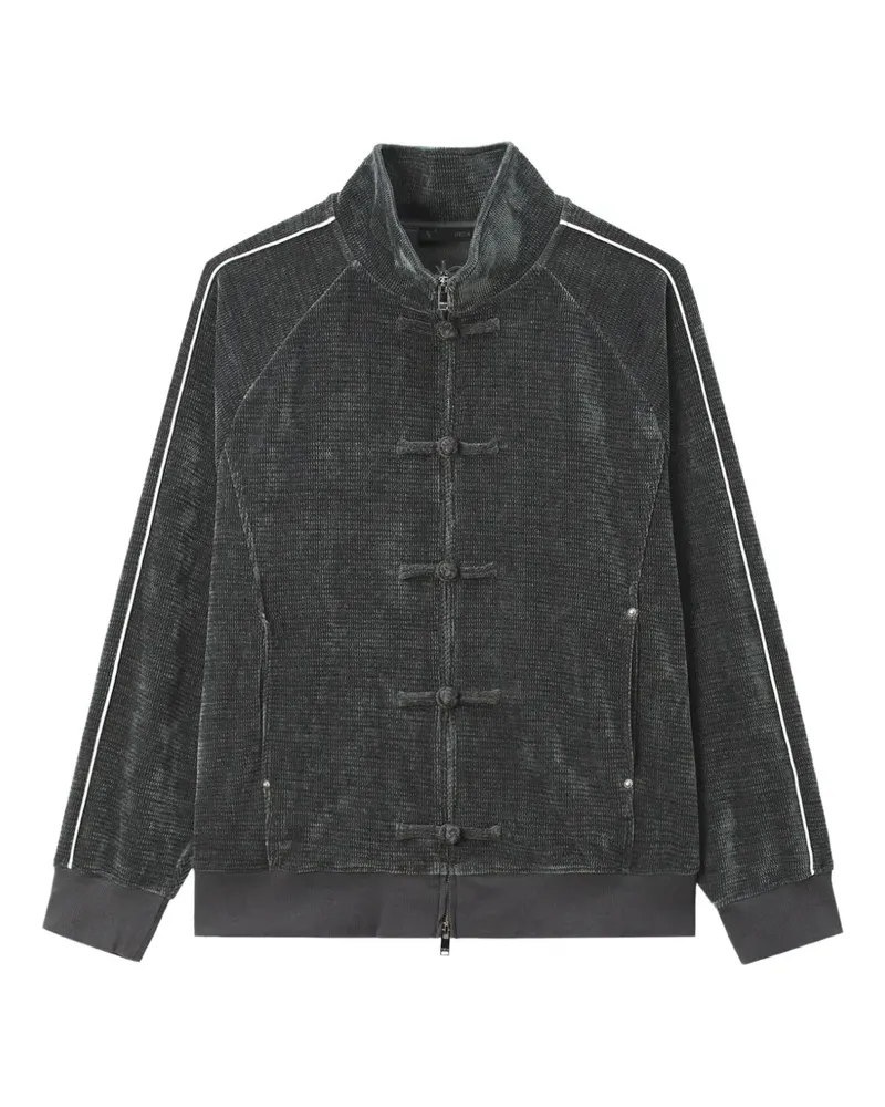 FIVE CM Sweatshirt mit Cord-Effekt - Grau Grau