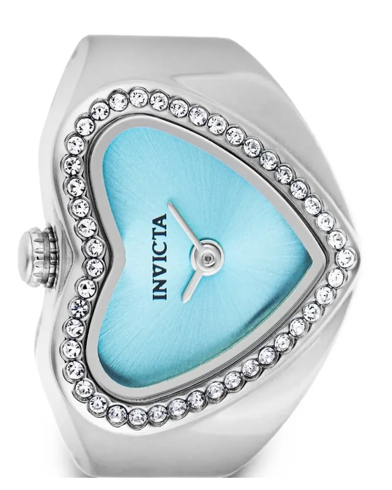 Invicta heart-shaped 18mm ring watch - Blau Blau