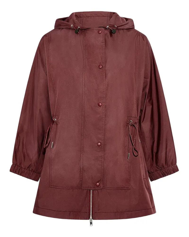 Yves Salomon Jacke mit Kapuze - Braun Braun