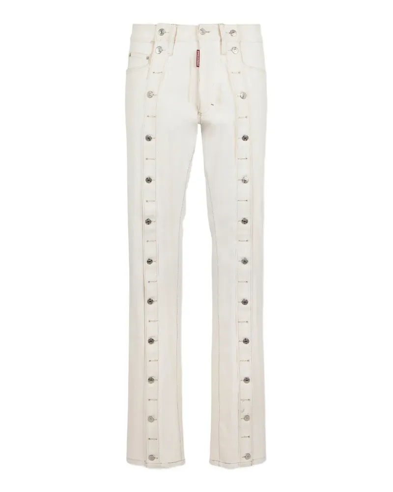 Dsquared2 Bull American Jeans - Nude Nude