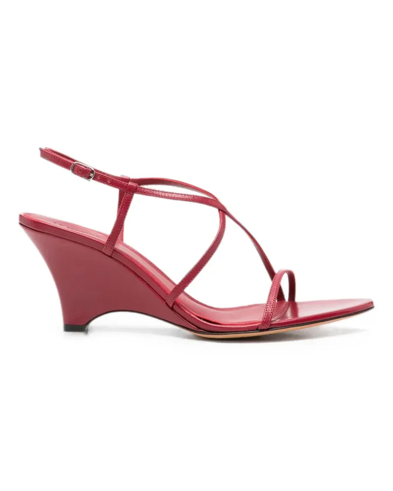 Le Monde Béryl Rio wedge sandals - Rot Rot