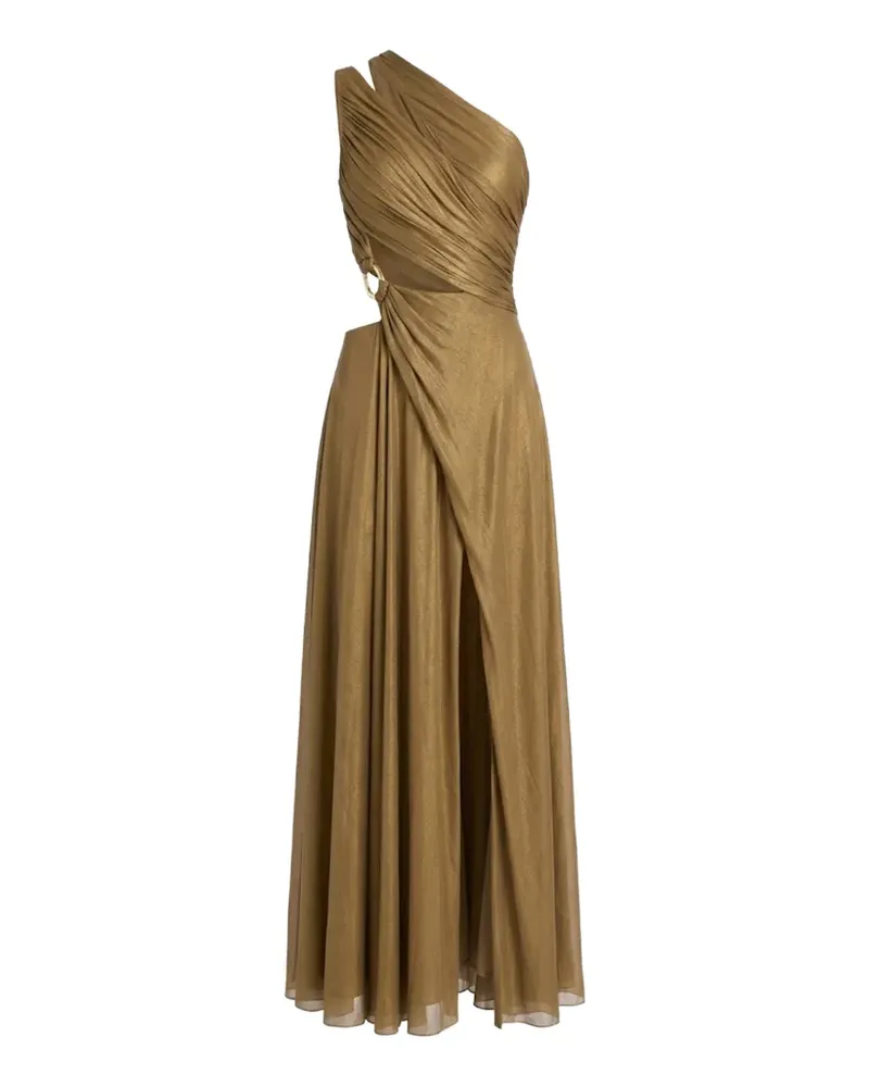 Cult Gaia Zan draped maxi gown - Gold Gold