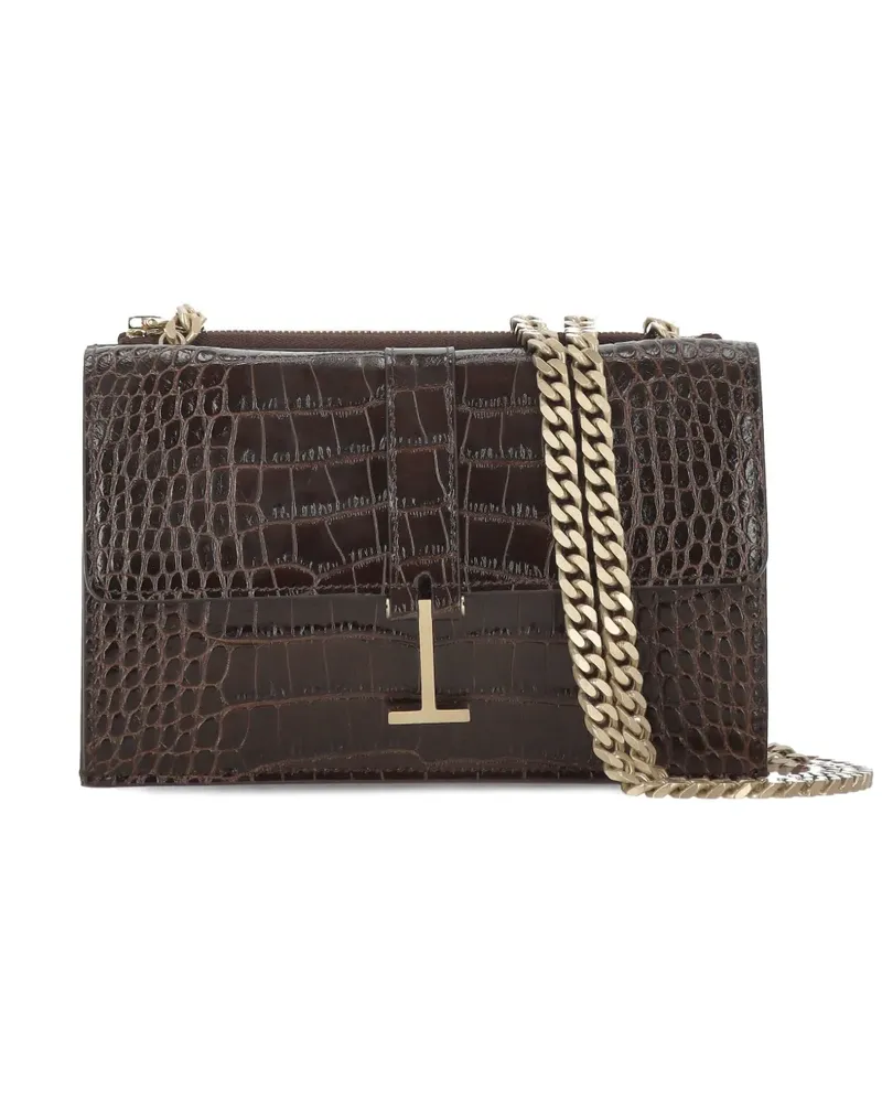 Tom Ford Kara Schultertasche - Braun Braun