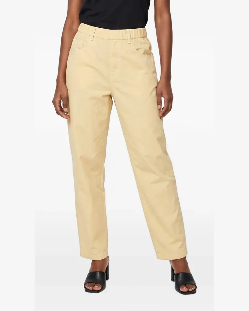 Brunello Cucinelli Hose mit Tapered-Bein - Gelb Gelb