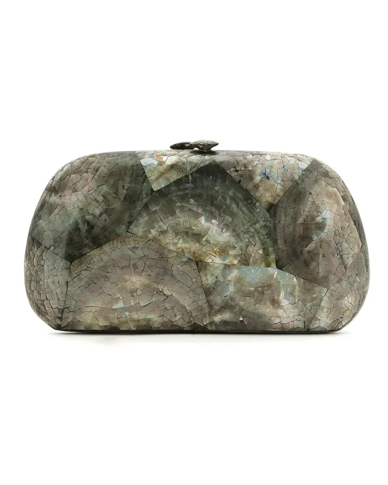 Serpui Klassische Clutch - Schwarz Schwarz