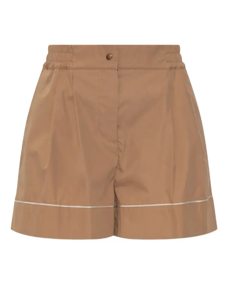 Moncler Shorts mit Paspeln - Braun Braun