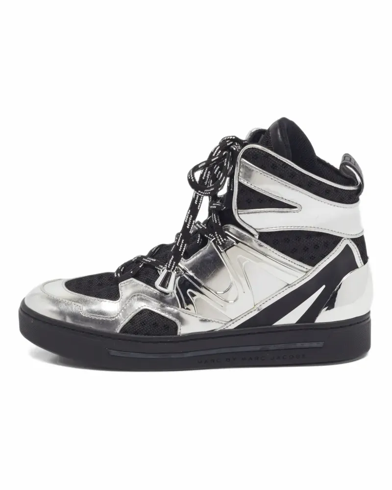 Marc Jacobs Marc Ninja Wave High-Top-Sneakers - Silber Silber