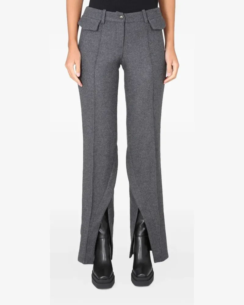 THE MANNEI split trousers - Grau Grau