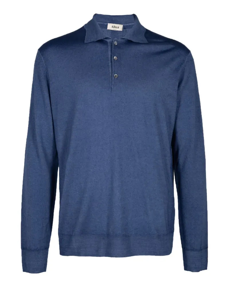 Altea buttoned polo shirt - Blau Blau