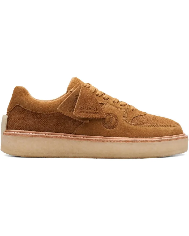 Clarks Sandford "Golden Sand" Sneakers - Braun Braun
