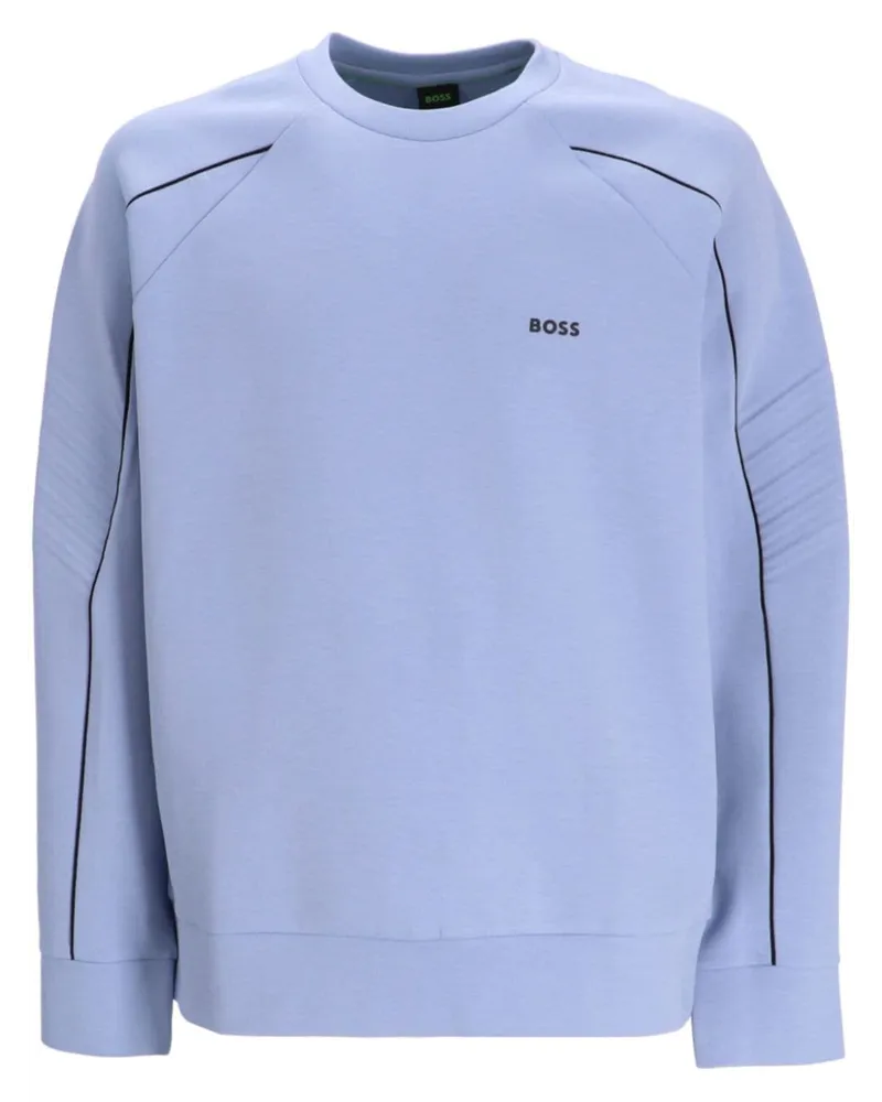 HUGO BOSS Sweatshirt mit Raglanärmeln - Blau Blau