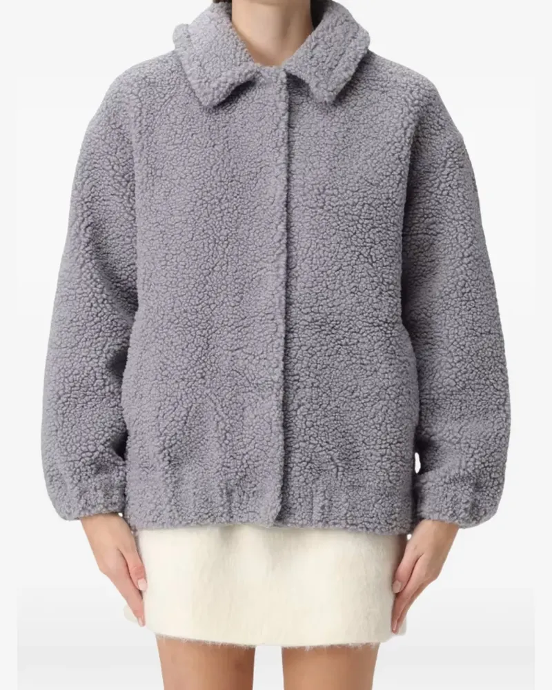 MC2 Saint Barth faux-fur coat - Grau Grau